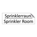 Sprinklerraum - Sprinkler Room