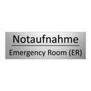 Notaufnahme - Emergency Room (ER)