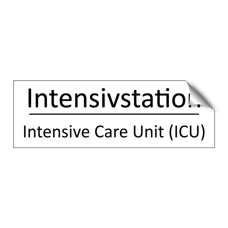Intensivstation - Intensive Care Unit (ICU)