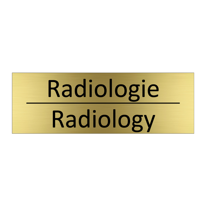Radiologie - Radiology