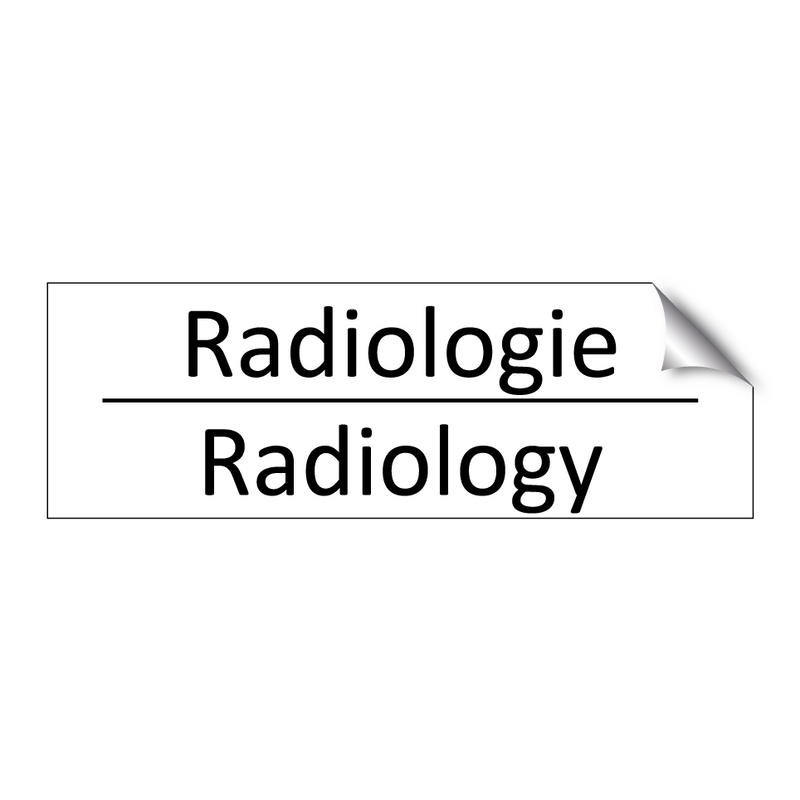 Radiologie - Radiology