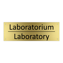 Laboratorium - Laboratory