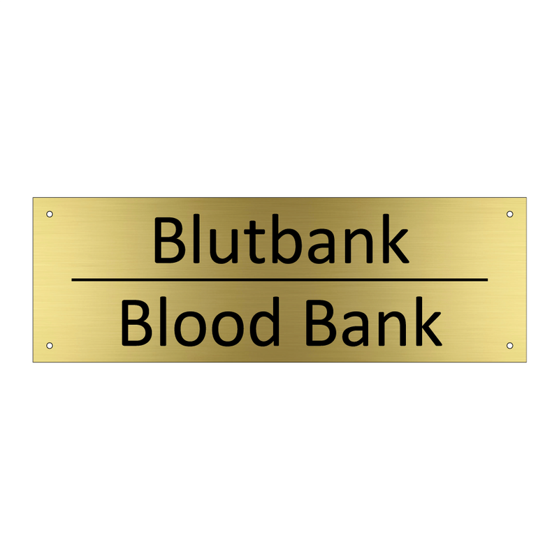 Blutbank - Blood Bank