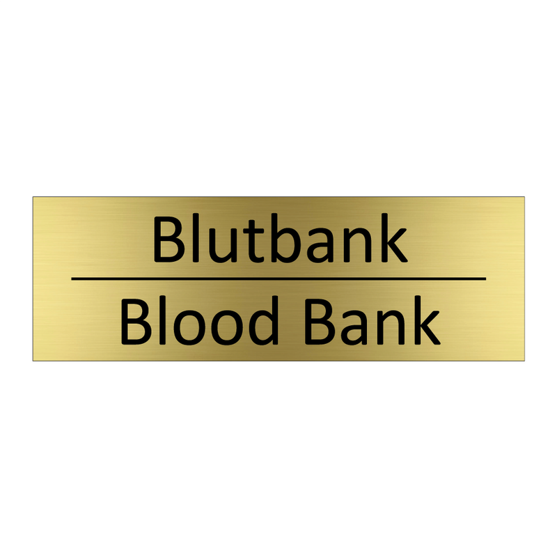 Blutbank - Blood Bank