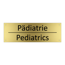 Pädiatrie - Pediatrics