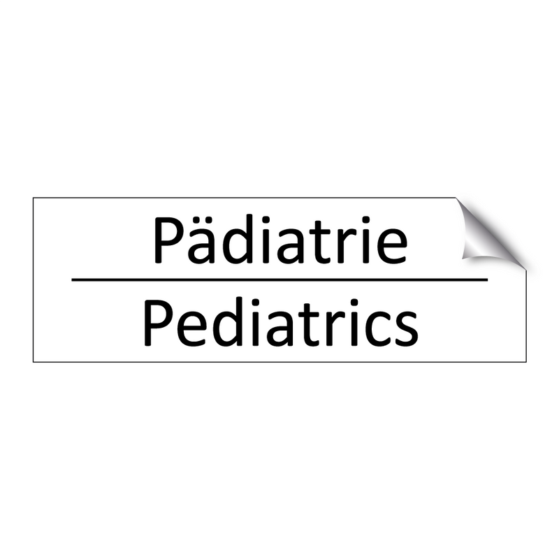 Pädiatrie - Pediatrics