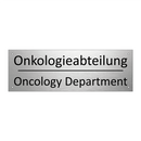Onkologieabteilung - Oncology Department