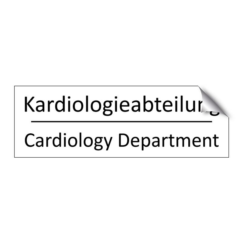 Kardiologieabteilung - Cardiology Department