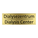 Dialysezentrum - Dialysis Center