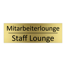 Mitarbeiterlounge - Staff Lounge