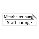 Mitarbeiterlounge - Staff Lounge