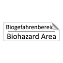 Biogefahrenbereich - Biohazard Area