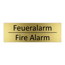 Feueralarm - Fire Alarm