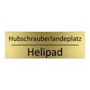 Hubschrauberlandeplatz - Helipad