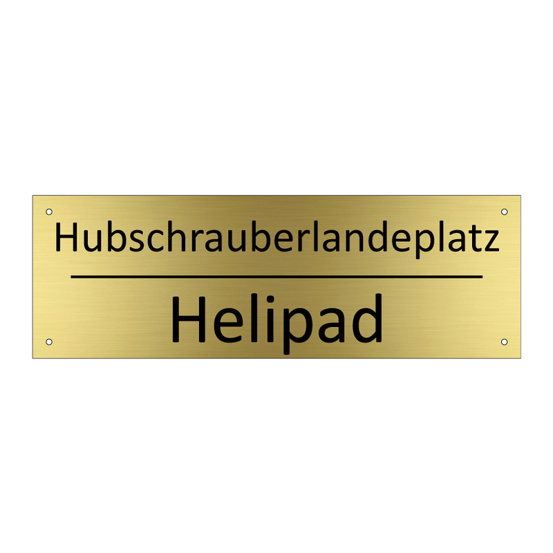 Hubschrauberlandeplatz - Helipad