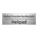 Hubschrauberlandeplatz - Helipad