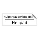 Hubschrauberlandeplatz - Helipad