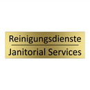Reinigungsdienste - Janitorial Services