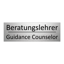 Beratungslehrer - Guidance Counselor
