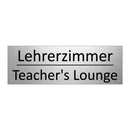 Lehrerzimmer - Teacher's Lounge