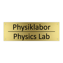Physiklabor - Physics Lab
