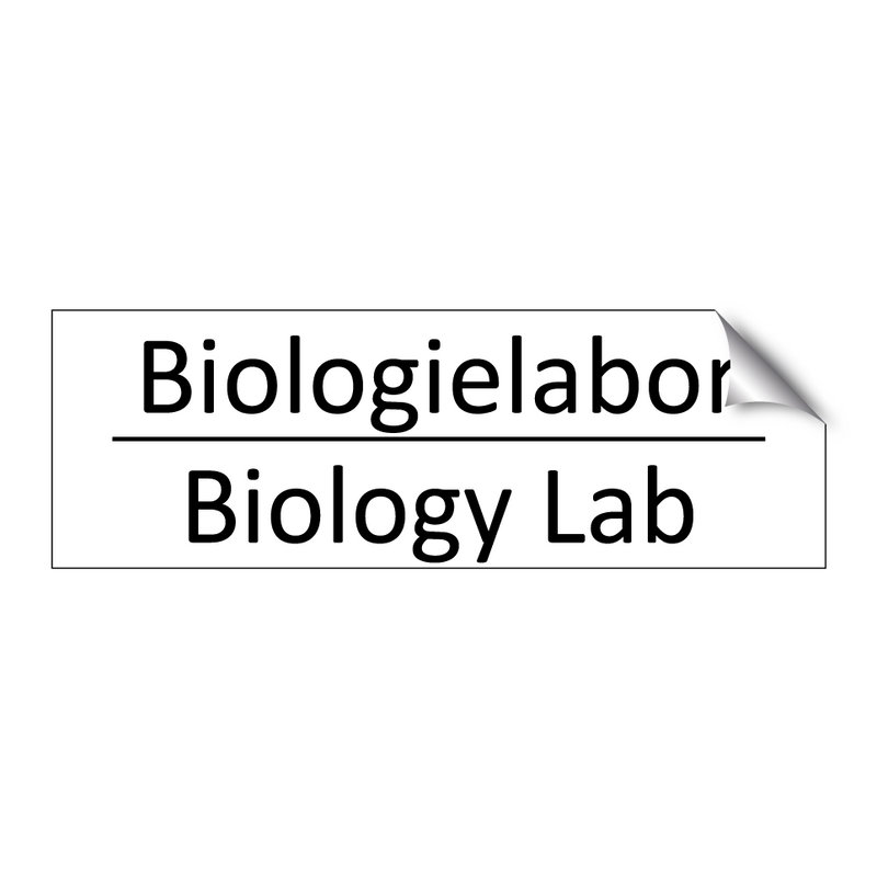 Biologielabor - Biology Lab
