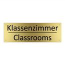 Klassenzimmer - Classrooms