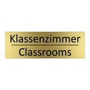 Klassenzimmer - Classrooms