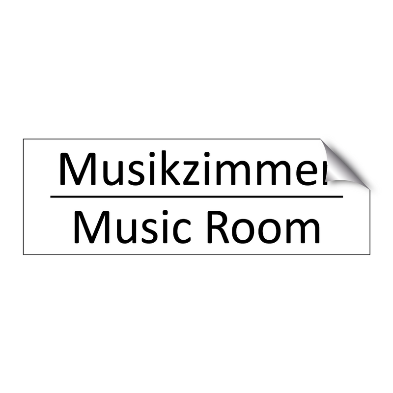 Musikzimmer - Music Room