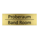 Proberaum - Band Room
