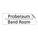 Proberaum - Band Room