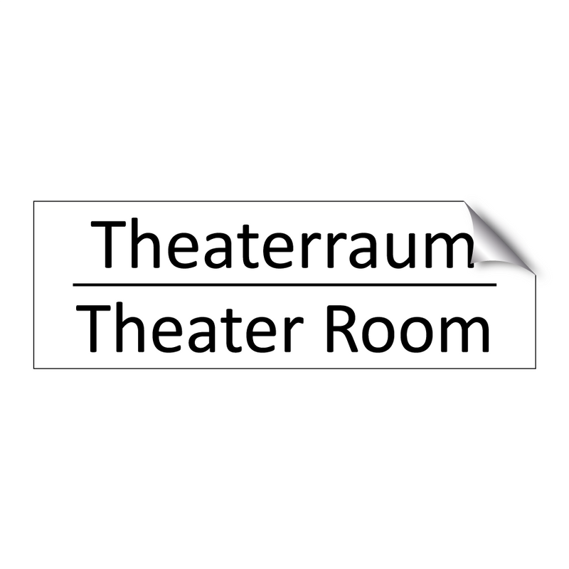 Theaterraum - Theater Room