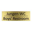 Jungen-WC - Boys' Restroom