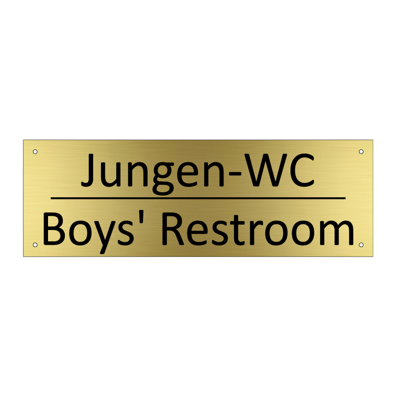 Jungen-WC - Boys' Restroom