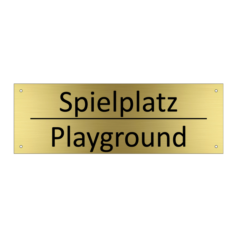 Spielplatz - Playground