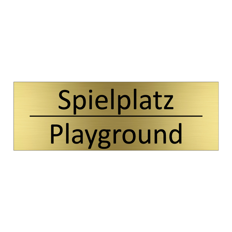 Spielplatz - Playground