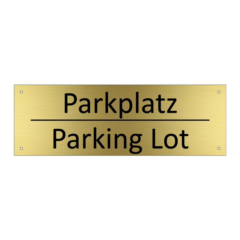 Parkplatz - Parking Lot