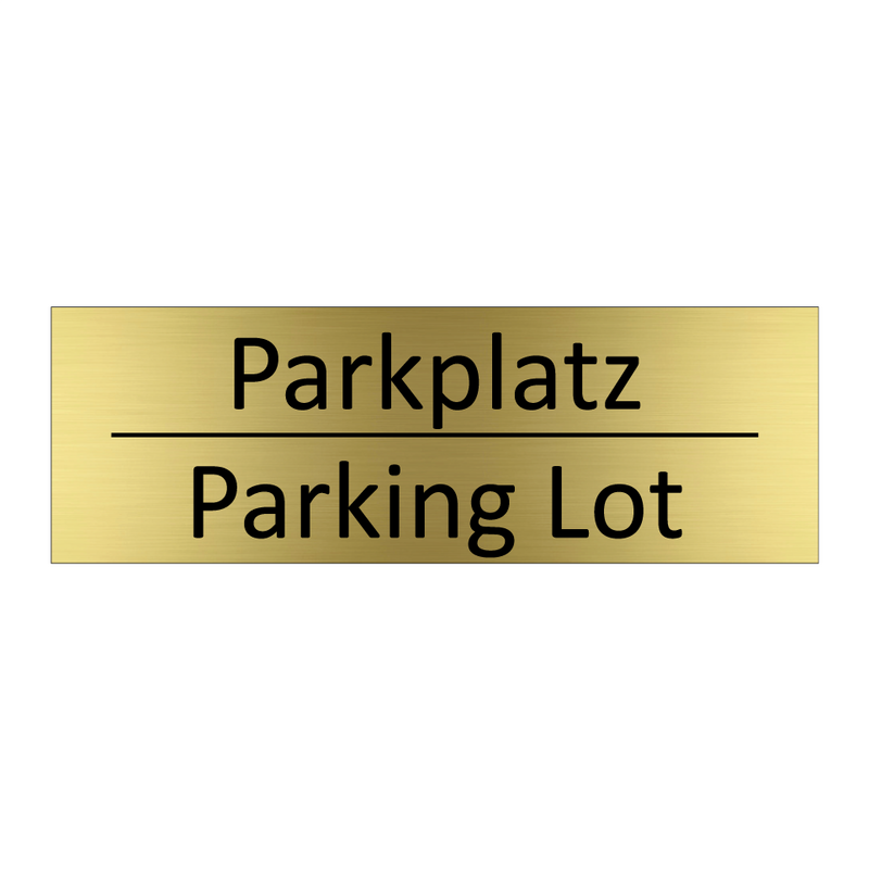 Parkplatz - Parking Lot