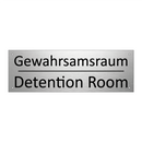 Gewahrsamsraum - Detention Room