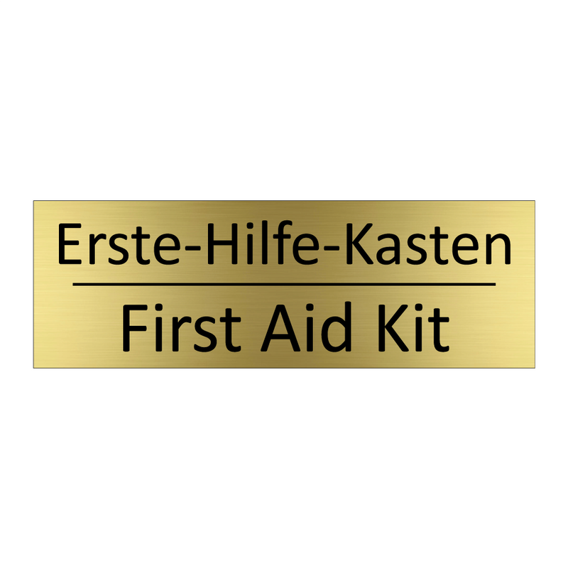 Erste-Hilfe-Kasten - First Aid Kit
