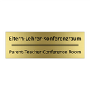 Eltern-Lehrer-Konferenzraum - Parent-Teacher Conference Room