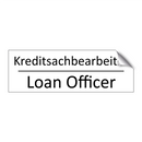 Kreditsachbearbeiter - Loan Officer