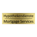 Hypothekendienste - Mortgage Services