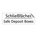 Schließfächer - Safe Deposit Boxes