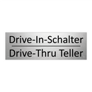 Drive-In-Schalter - Drive-Thru Teller