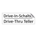 Drive-In-Schalter - Drive-Thru Teller