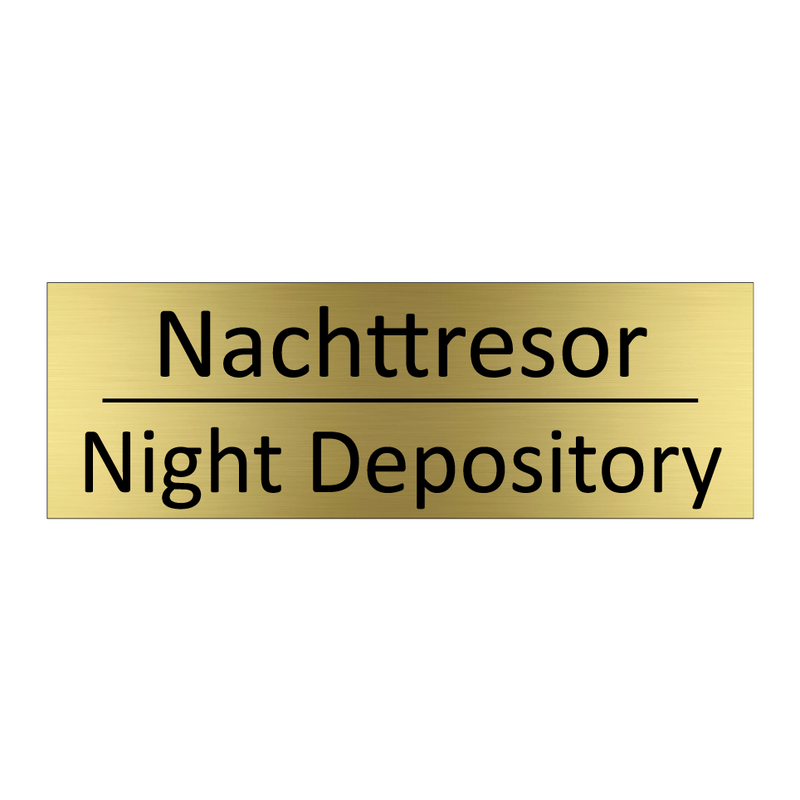 Nachttresor - Night Depository