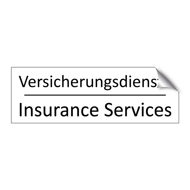 Versicherungsdienste - Insurance Services