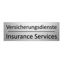 Versicherungsdienste - Insurance Services