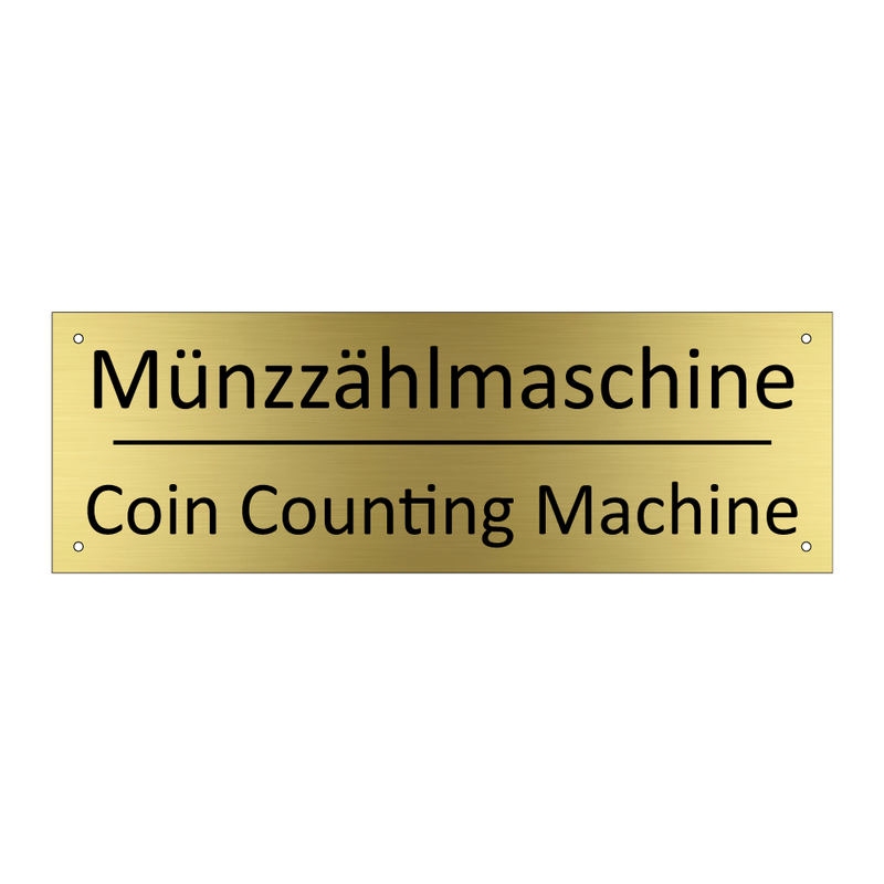 Münzzählmaschine - Coin Counting Machine